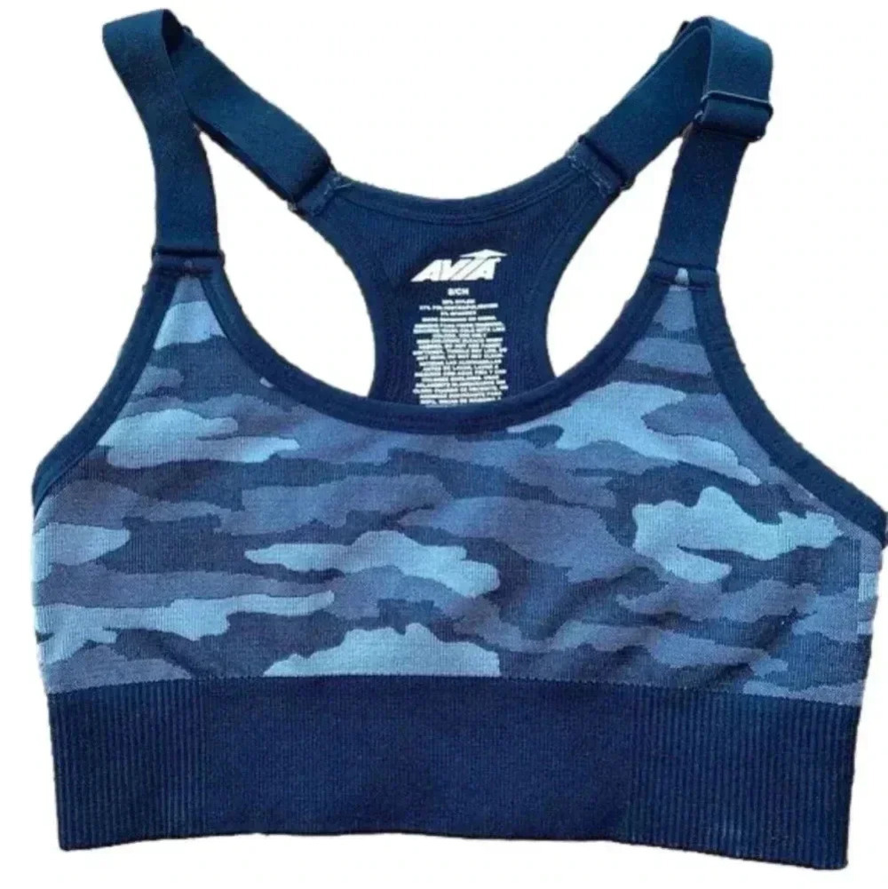 𝅺AVIA Sport Bra with Removal Pads Size Small